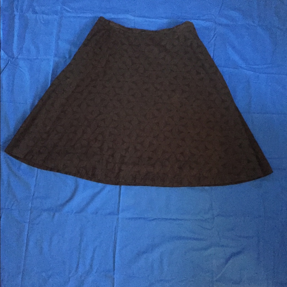 New York & Company cute black A-line skirt